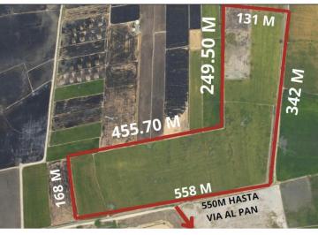 Terreno / Lote , Yaguachi · Venta 10,58 Has, Via El Pan - Yaguachi, a 350 m de La Via Principal