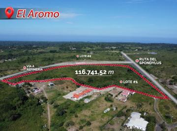 Terreno / Lote , Manta · Terreno en Venta El Aromo Manta Ruta del Spondylus