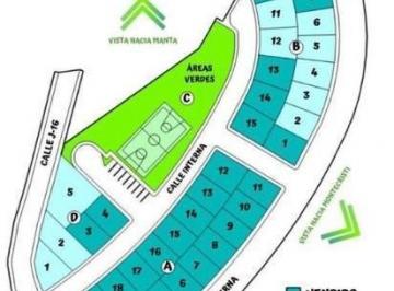 Terreno / Lote · Terreno en Loma El Caztillo - Barrio Jocay Manta