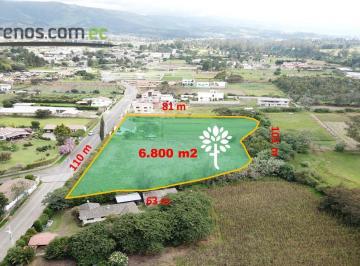 Terreno / Lote · 6m² · Terreno de Venta de 6.800 m² en Centro de Tababela