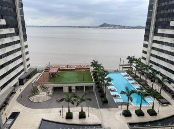 Departamento de 3 habitaciones, Guayaquil · Alquiler Departamento Puerto Santa Ana - 3 Hab.2 Parqueos - Edificio Spazio