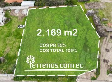 Terreno / Lote · 2169m² · Terreno de 2.169 m² en Venta La Cerámica Tumbaco