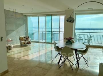 Departamento · 160m² · 3 Habitaciones · 2 Estacionamientos · Alquiler de Departamento con Vista Al Río – Samborondón Am