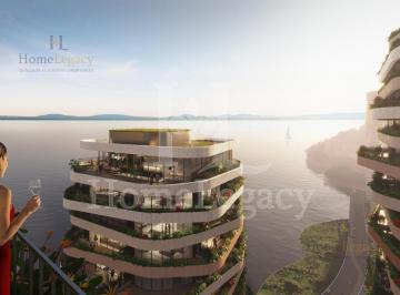 Departamento · 75m² · 1 Habitación · 1 Estacionamiento · Venta de Suite en Puerto Santa Ana - Guayaquil con Vista Al Río Ag