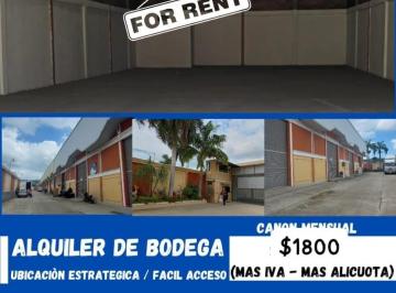 Bodega-Galpón , Guayaquil · Alquiler de Bodega en Av Juan Tanca Marengo