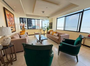 Departamento de 2 habitaciones, Guayaquil · Departamento Esquinero en Renta con Vista Directa Al Rio en Torre Bellini, Puerto Santa Ana