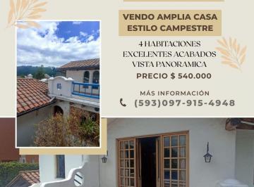 Casa de 4 habitaciones, Quito · Monteserrin Vendo Casa Amplia Independiente 618 m² 4 Dorm.