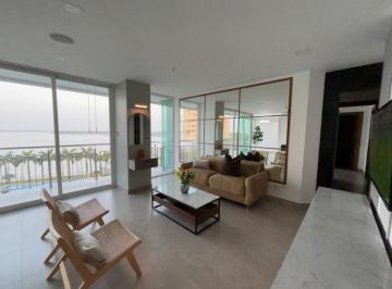 Departamento · 145m² · 2 Habitaciones · 2 Estacionamientos · “vivir Frente Al Río Nunca Fue Tan Sofisticado – Blue Bay, Samborondón” Amoblado
