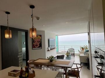 Departamento de 3 habitaciones, Salinas · Departamento Amoblado Frente Al Mar en San Lorenzo