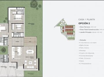Casa · 246m² · 3 Habitaciones · 2 Estacionamientos · Hermosa Casa Independiente de Una Planta en Tumbaco