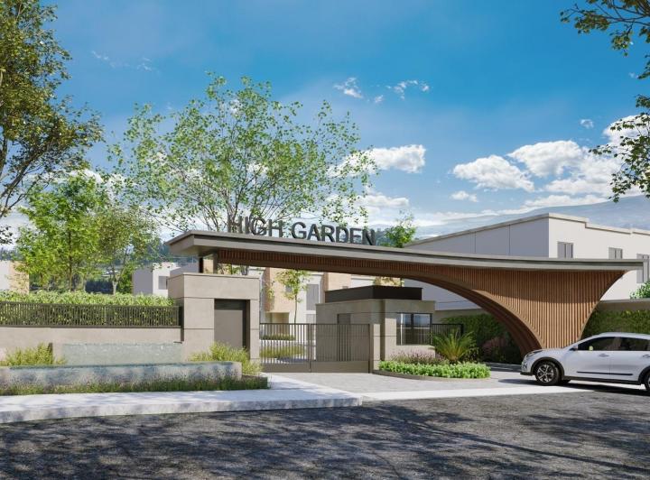 Acceso principal al conjunto de casas High Garden · High Garden