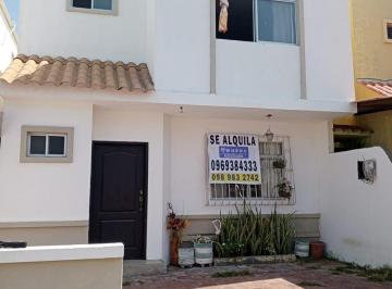 Casa · 100m² · 2 Habitaciones · 2 Estacionamientos · Alquiler de Villa en Urbanización Cerrada Vistamar Via Data - Villamil (3 Dorm) (Ar)