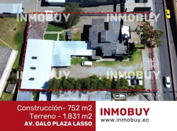 Terreno / Lote , Quito · Vendo Terreno con Oficinas y Vivienda en La Av Galo Plaza Lasso