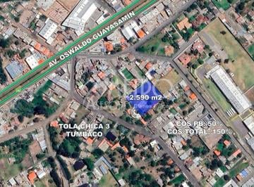Terreno / Lote , Quito · Terreno 2.590 m² de Venta Tumbaco