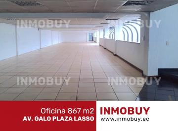 Oficina comercial , Quito · Rento Oficina 867 m² – Av Galo Plaza Lasso, Carcelén Industrial