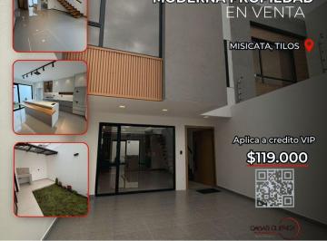 Casa de 3 habitaciones, Cuenca · Reservada - Moderna Propiedad con Crédito Vip Misicata (V3156)
