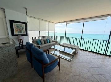 Departamento de 3 habitaciones, Santa Elena · Departamento Frente Al Mar en Venta, Puerto Lucía, Edificio Saint Tropez I