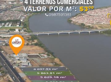 Terreno / Lote en Alquiler  La Aurora · Terrenos Comerciales en Alquiler - Av León Febres - Cordero (La Aurora)
