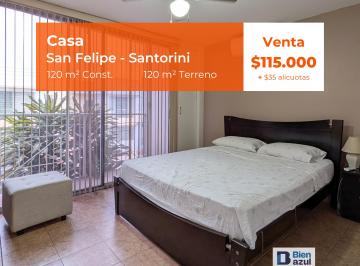 Casa en Venta de 3 habitaciones San Felipe · Casa en Venta San Felipe - Conjunto Residencial Santorini - City Mall