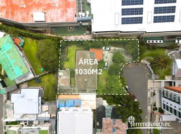 Terreno / Lote , Quito · Terreno en Venta, 1.030 m², Sector Estadio Olimpico
