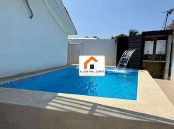 Casa de 3 habitaciones, Guayaquil · Ciudad Celeste, Vendo Casa de 1 Piso, Remodelada, Doble Terreno, 3 Dorm, Piscina, 370 m²