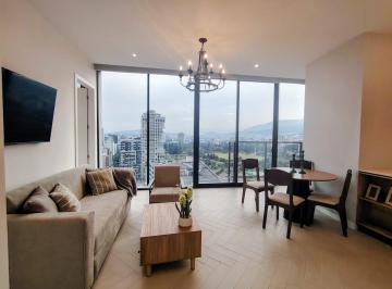 Departamento · 108m² · 2 Habitaciones · 1 Estacionamiento · Departamento de Lujo en Renta en Iqon La Carolina Quito Ecuador
