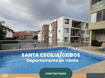 Departamento de 2 habitaciones, Guayaquil · 6040. Santa Cecilia - Ceibos, Vendo Departamento 2 Dorm. $135.000