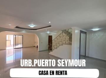 Casa de 4 habitaciones, Guayaquil · 6338.urb. Puerto Seymour - Via a La Costa Km 19, Alquilocasa 4 Dorm. $850.