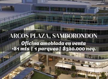 Oficina comercial , Guayaquil · Arcos Plaza Oficina Amoblada en Venta