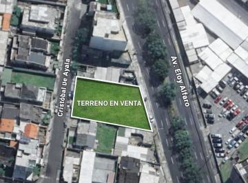 Terreno / Lote · 400m² · Terreno Urbano de Vent en La Av Eloy Alfaro