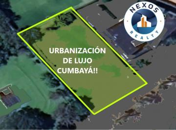 Terreno / Lote , Quito · Hermoso Terreno de 1100 m² de Venta en Urbanización de Lujo Cumbayá! Ruta Viva!