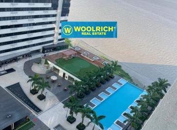 Departamento de 2 habitaciones, Guayaquil · Bellini, Vendo Departamento Vista Al Rio, 2 Dorm., Amoblado, 88 m²
