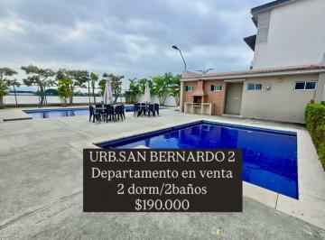 Departamento de 2 habitaciones, Guayaquil · 6576.san Bernardo 2 - Samborondon Km².5 Vendo Hermoso Departamento Pb, 2 Dorm $190.000
