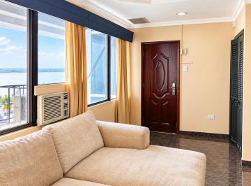 Departamento de 2 habitaciones, Guayaquil · Departamento Amoblado en Alquiler | Vista Al Río Guayas | Edificio Torre Azul | Centro de Guayaquil