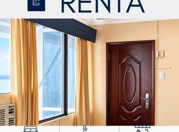 Departamento de 2 habitaciones, Guayaquil · Departamento Amoblado con Vista Al Río Guayas | Torre Azul | Piso 17 | Centro de Guayaquil