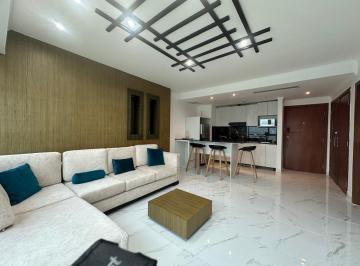 Departamento · 49m² · 1 Habitación · 1 Estacionamiento · Suite en Venta Full Amoblada en Puerto Santa Ana, Riverfront II