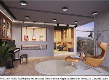 Suite · 41m² · 1 Habitación · 1 Estacionamiento · Suite Moderna en Venta en La Carolina Quito Edificio Qanvas