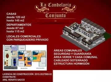 Casa · 119m² · 3 Habitaciones · 2 Estacionamientos · Vendo Todo El Conjunto de Casas - Ideal Para Constructores o Inversionistas Llano Grande