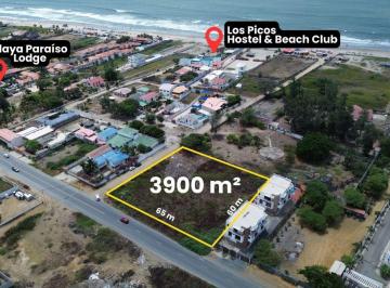 Terreno / Lote , Playas · Se Vende Terreno Esquinero en Km 4.5 Vía a Data (Playas) Junto a Playa Paraíso y Urb. Altamar
