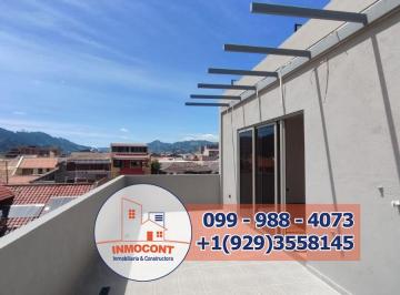Departamento de 3 habitaciones, Cuenca · Departamento Dúplex por Estrenar con Terraza y Balcón, Sector Primero de Mayo