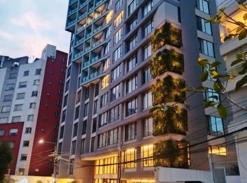 Departamento de 1 habitación, Quito · Venta Hermosa Suite - La Carolina Edificio Adagio