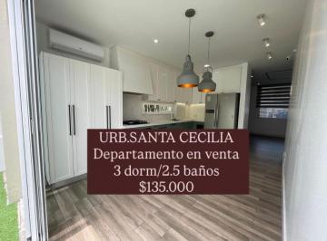 Departamento de 3 habitaciones, Guayaquil · 6667. Santa Cecilia - Ceibos, Vendo Hermoso Departamento 3 Dorm. $135.000.