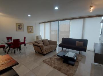 Departamento · 130m² · 2 Habitaciones · 1 Estacionamiento · Alquiler de Departamento Completamente Amoblado de Dos Dorm. en Torres Colón