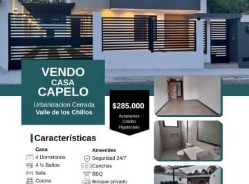Casa de 4 habitaciones, Quito · Casas de Lujo en Venta en Urbanización Privada – Valle de Los Chillos
