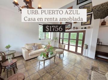 Casa de 3 habitaciones, Guayaquil · 6702. Urb. Puerto Azul - Via a La Costa Km9, Alquilo Casa Amoblada 3 Dorm. $1756