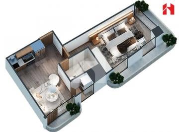 Suite de 1 habitación, Cuenca · Vendo Suite en Cuenca – Sector Av 1ero de Mayo (Dp4019)