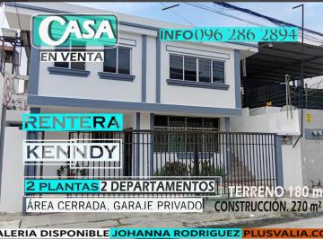 Casa de 7 habitaciones, Guayaquil · Casa Rentera Remodelada en Kennedy (Sector Cerrado) – Dos Departamentos Independientes