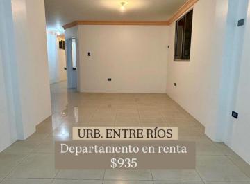Departamento de 3 habitaciones, Guayaquil · 6719. Urb. Entre Ríos - Samborondon Km1, Alquilo Depto Planta Baja 3 Dorm $935.