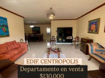 Departamento de 3 habitaciones, Guayaquil · 6727. Edificio Centrópolis – Av Francisco de Orellana, Frente a San Marino, vendo Depto $130.000