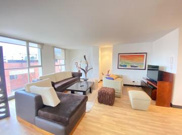 Departamento · 130m² · 3 Habitaciones · 2 Estacionamientos · República de El Salvador, Departamento Amoblado en Renta, 130 m²